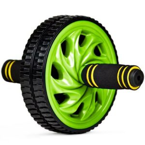 Ab Wheel - Dual Wheel Roller - Green