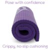 Chakra Art Yoga Knee Pad - Lilac - Image 5