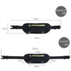 Running Waist Belt Bag With Water Bottle - Image 9