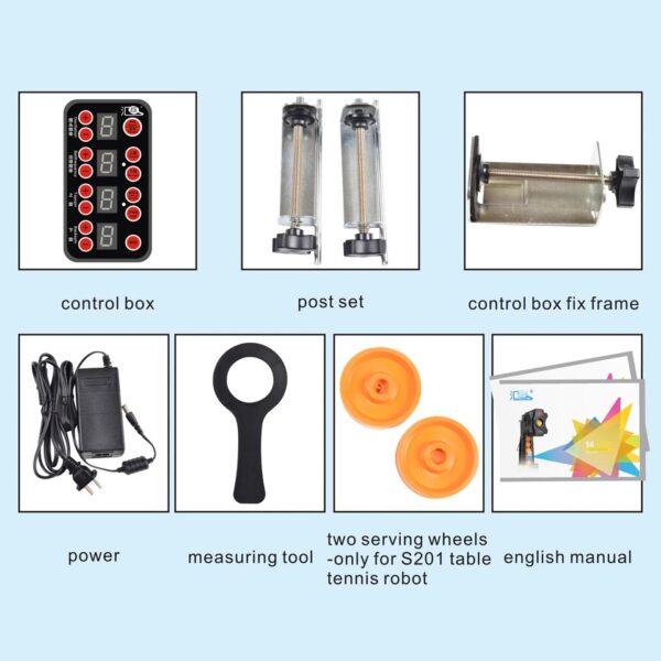 Recycling Table Tennis Practice Robot - 2