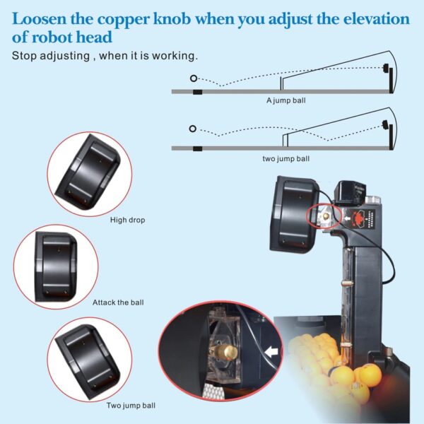 Recycling Table Tennis Practice Robot - 5